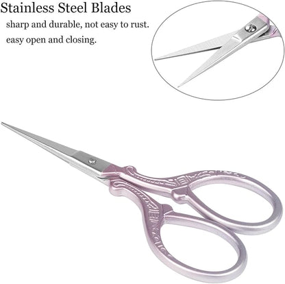 BIHRTC 6Pairs 3.6inch Small Crochet Scissors - Image 3