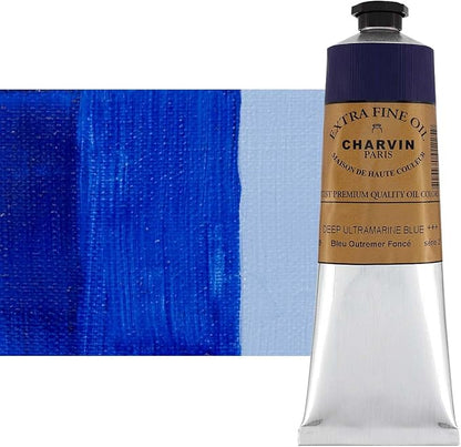 Charvin Extra Fine Oil Paint, Ultramarine Blue Deep 150 ml by Unknown