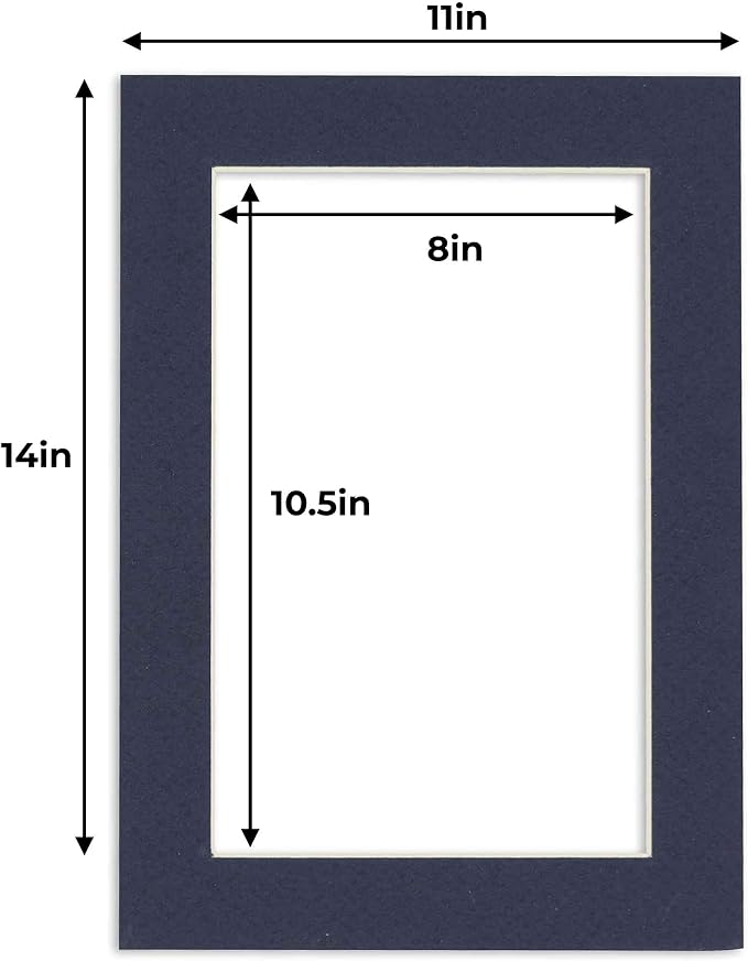 11x14 Mat for 8.5x11 Photo - Image 3