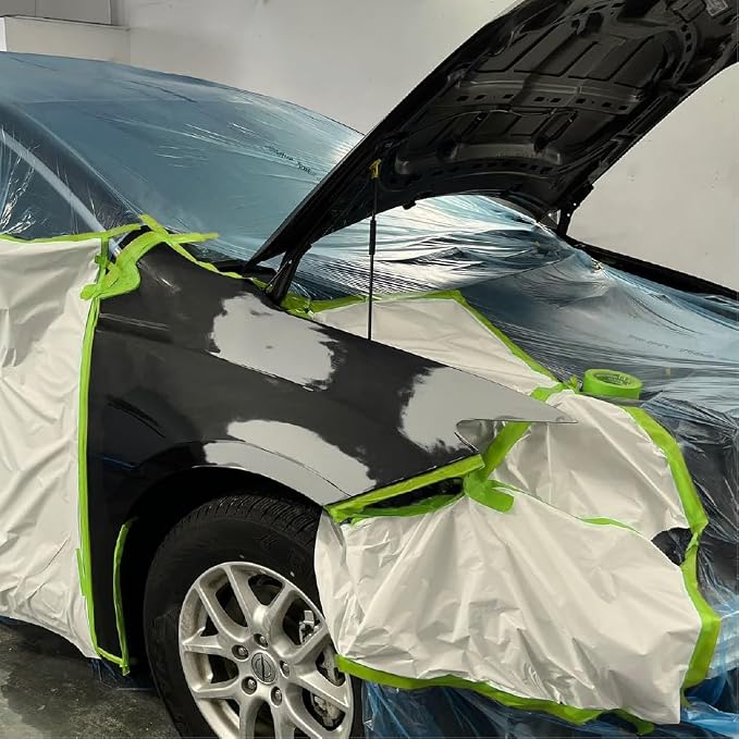 LAUCO DINOGREN High Performance Automotive Masking Tape – Green Crepe Tape - Image 9