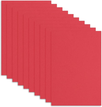 uxcell 10 Pcs Red EVA A4 Foam Sheets Crafts, 12 x 8 Inch Foam Paper by uxcell