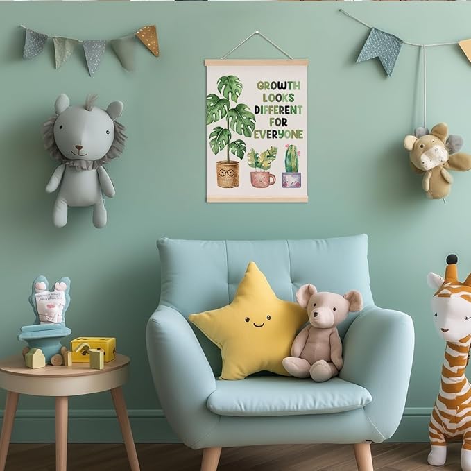 Inspirational Poster Hanger, Therapy Office Decor Growth Mindset Wall Decor - Image 4