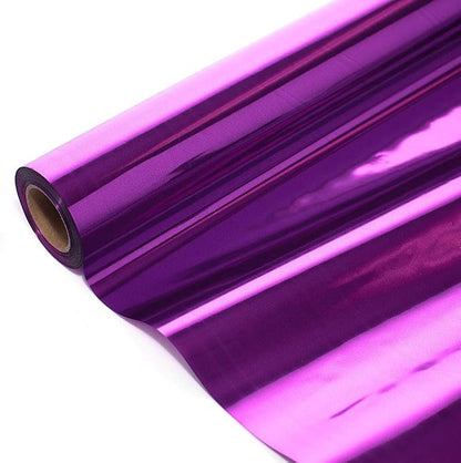 Anderson's Lavender Shiny Metallic PVC Roll: 47" x 100' Flame-Resistant Event by Andersons