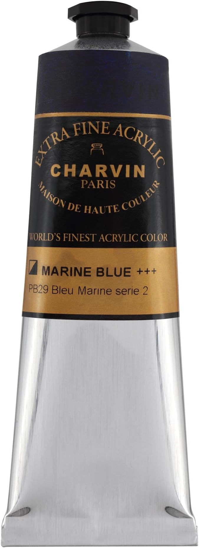 Charvin Extra Fine Professional Artist Acrylic Paint Colors, 150ml Marine Blue by Unknown