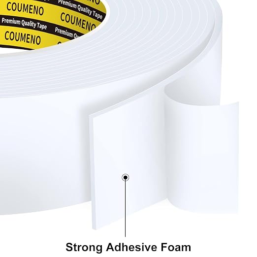 2Pack 2inX16.4FT Double Sided Foam Strip, EVA Foam Tape, Double Sided Sponge - Image 3