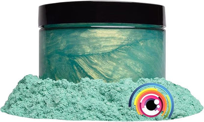 Eye Candy Premium Green Mica Powder Pigments | Multipurpose DIY Arts and Crafts - Image 5