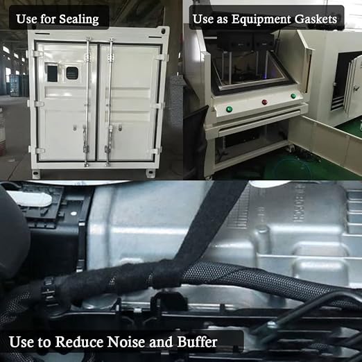 Neoprene Rubber Strips Self Adhesive Solid Rubber Sheets, Rolls & Strips - Image 7