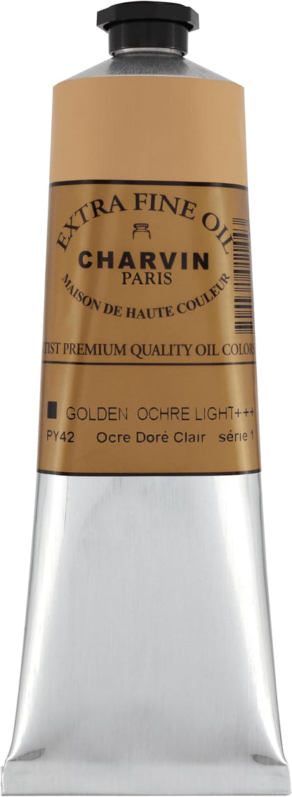 Charvin Extra Fine Oil Paint, Rich Texture, Poppy Oil-Based, Light-Fast - Image 2