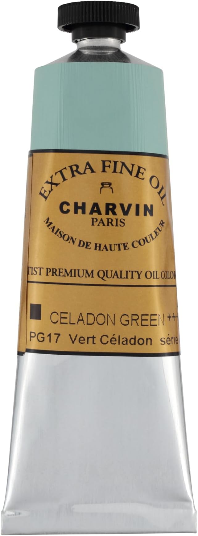Charvin Extra Fine Oil Paint, Celadon Green 60 mL - Image 2