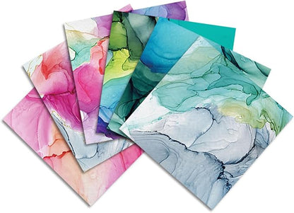 YASMEN Scrapbook Paper Pad 12x12, Marble Patterned Cardstock Paper Pads - Image 4
