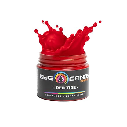Eye Candy Red Pigment Paste Red Tide | Epoxy, Resin Art Paste | Highly by EyeCandyPigments