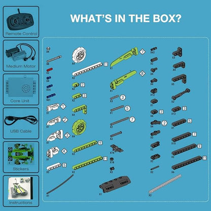 BIRANCO. Remote Control Tracked 3in1 Stunt Racer Building Kit - Image 8