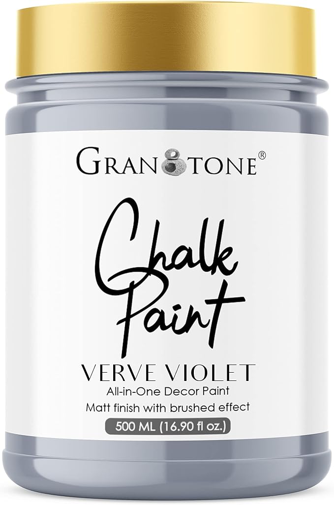 GRANOTONE Chalk Paint for Furniture, Matt-Finish Water-Based Acrylic Paint for by GRANOTONE