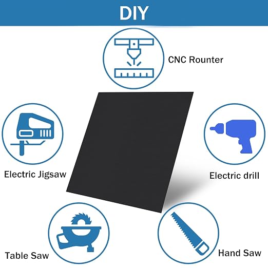 Anodized Aluminum Sheet Metal 12 x 12 x 1/32 Inch Black Anodized Aluminum Metal - Image 4