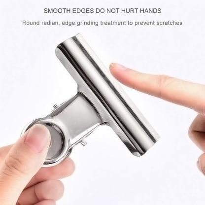 Coideal Silver Metal Hinge Clips - Image 4