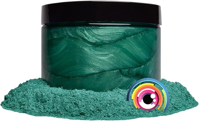 Eye Candy Pigments Premium Green Mica Powder - Image 5