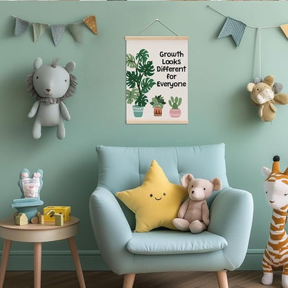 Inspirational Poster Hanger, Therapy Office Decor Growth Mindset Wall Decor - Image 4