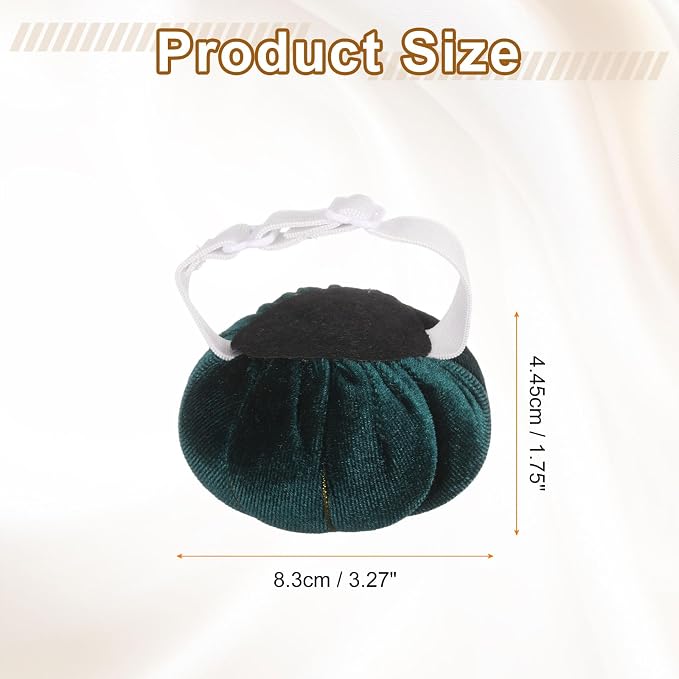 HARFINGTON Wrist Pin Cushion Wristband Sewing Pincushion Polyester Pin Holder - Image 2
