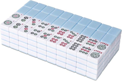 American Mahjong Tile Set with 166 Blue Back Tiles - Image 5