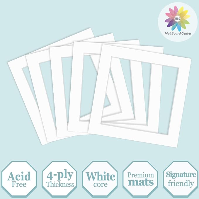 MBC Mat Board Center, 5 Pack 10x10 - Image 2