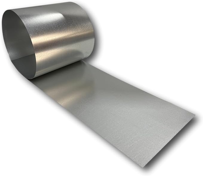 Eagle 1-24 Gauge KYNAR 500 Sheet Metal Flashing Rolls-10 FT Long-Heavy by EAGLE1