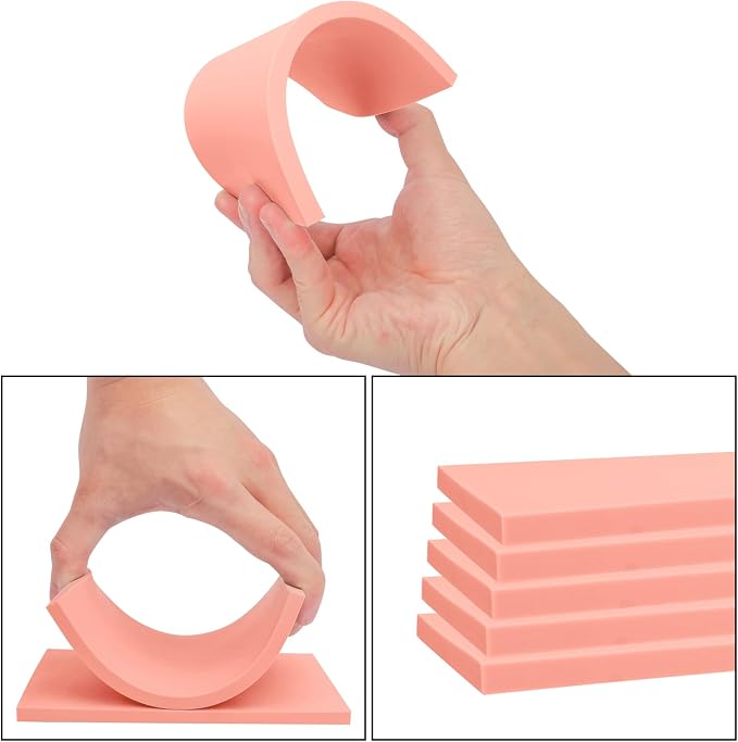 25 Pcs 4"x6" Rubber Carving Blocks, Linoleum Blocks, Stamp Carving Blocks - Image 3