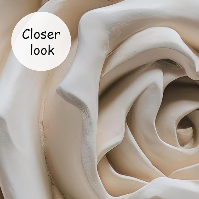AFZEVEB-3D Rose Flower Wallpaper Large Floral Wall murals - Image 4
