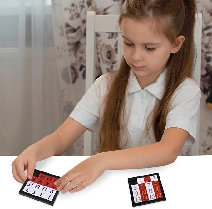 Gamie Slide Puzzles for Kids – Set of 24 Pocket-Sized Hand Puzzle Games - Image 6