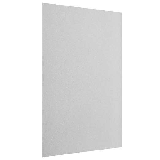 Galvanized Metal Sheet 12" x 16" x 1/32" Inch Galvanized Steel Sheet Plates by CKVIHAV
