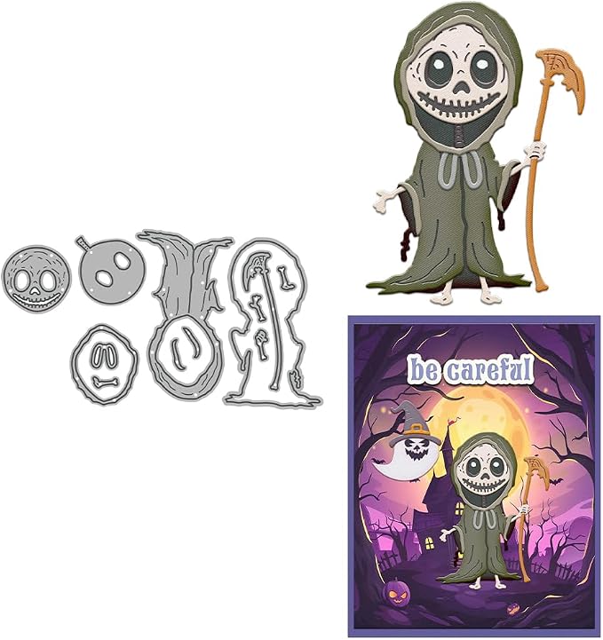 Halloween Clear Silicone stampReusable Stamp by YIXUAN