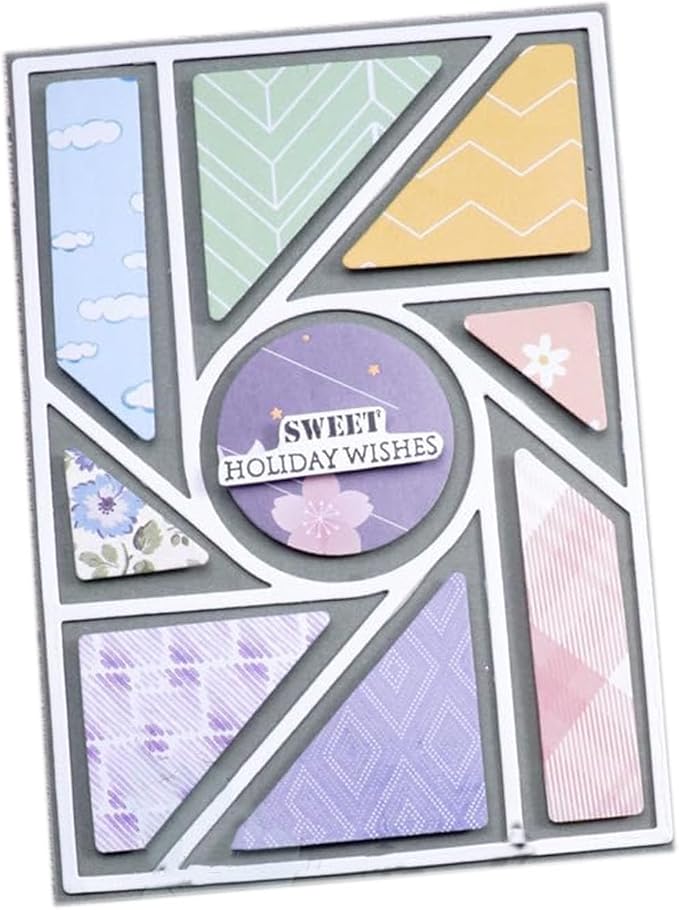 Cutting Dies Metal Stencils Scrapbooking Tools Flowers Lace Frame DIY Embossing - Image 2