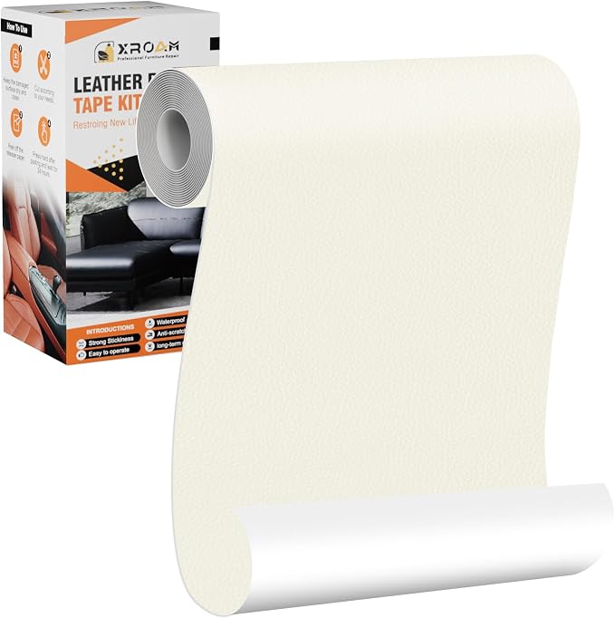 Leather Repair Tape, 4.7x63 inch Leather Patches by ProfessionalFurnitureRepair
