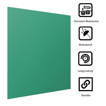 Anodized Aluminum Sheet Metal 12 x 12 x 1/32 Inch Green Anodized Aluminum Metal - Image 4