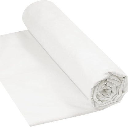 HOTGODEN Light Weight 100% Cotton Muslin Fabric: 59 inch x 2, 10 Yards Bleached by HOTGODEN
