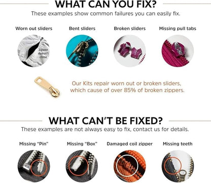 AKTIOIN Metal Zipper Repair Kit - Image 6
