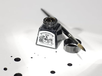 Winsor & Newton Drawing Ink, 30ml Bottle, Liquid Indian - Image 6