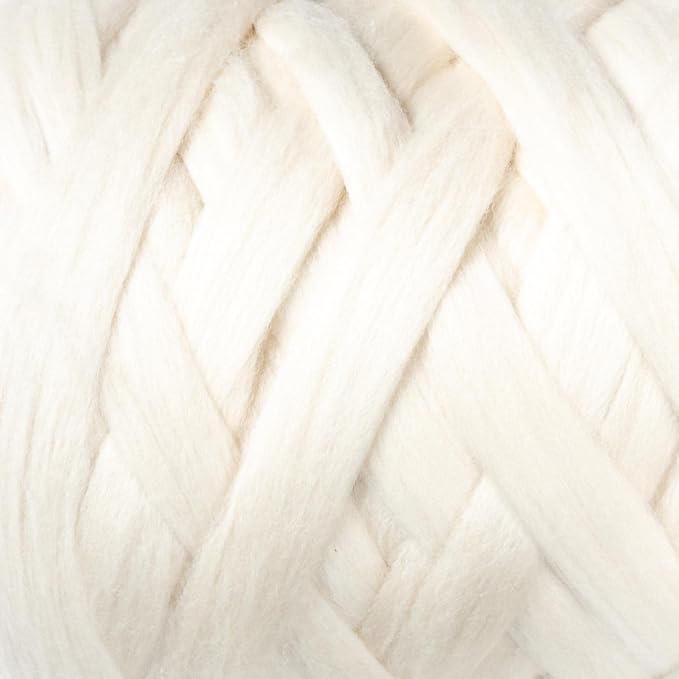 Natural Wool Bulk roving, 8 lb. Best Wool - Image 4