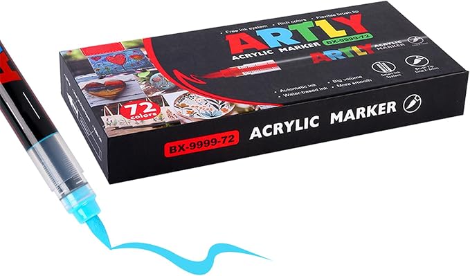 Acrylic Paint Markers, Acrylic Paint Pens, Fabric Markers by Unknown