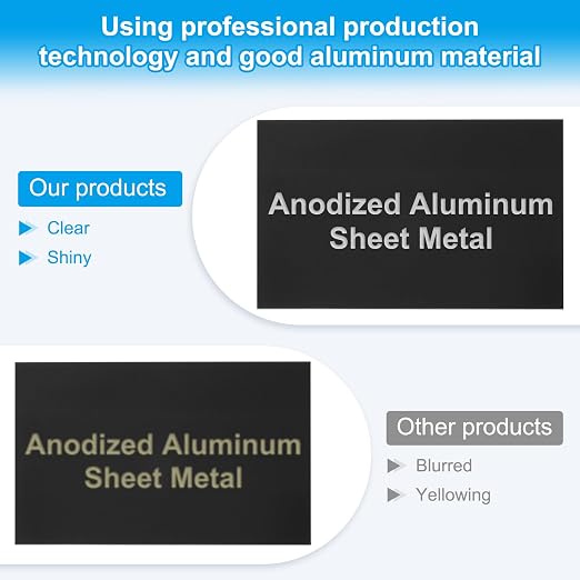 PATIKIL 8x12 Inch Anodized Aluminum Sheet Metal - Image 4