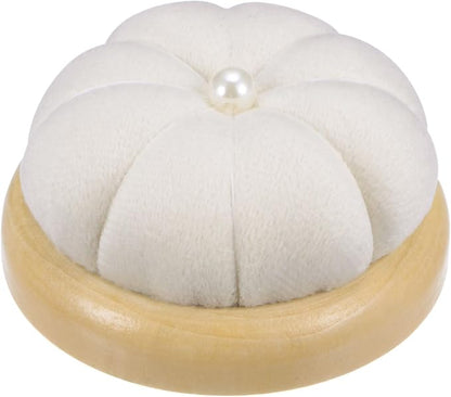 HARFINGTON Wooden Base Pin Cushion Japanese Style Cute Needle Holder by HARFINGTON