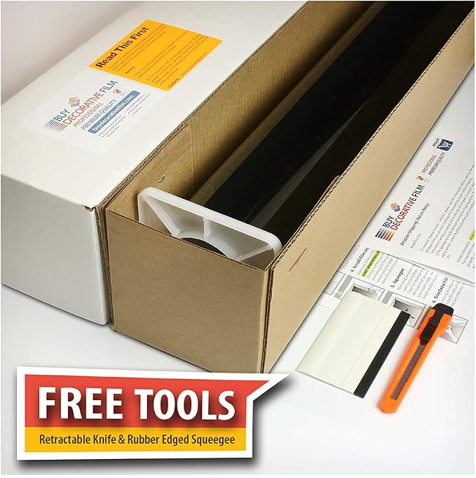 BDF EXNA20 Exterior Window Film Daytime Privacy and Heat Control Natural Black - Image 2