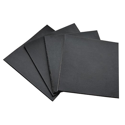 4 Pieces Adhesive Foam Padding 1/8 in Thick X 6 in X 6 in, Anti Vibration Pads by ZSUCUN