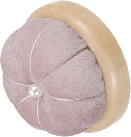 HARFINGTON Wooden Base Pin Cushion Japanese Style Cute Needle Holder - Image 3