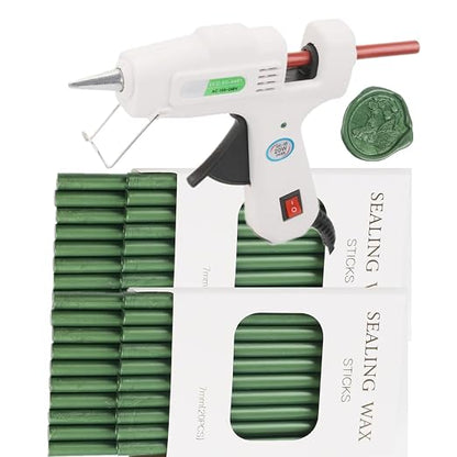 Wax Seal Sticks, ONWINPOR 40Pcs Pine Greenn Wax Sealing Sticks - Image 4