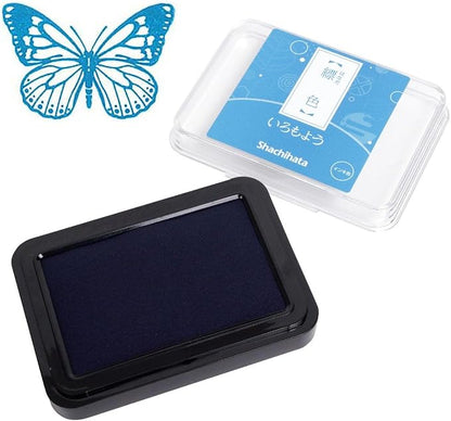 IROMOYO Stamp PAD, Traditional Japanese Ink Colour, Oil-Based Ink pad by Artline