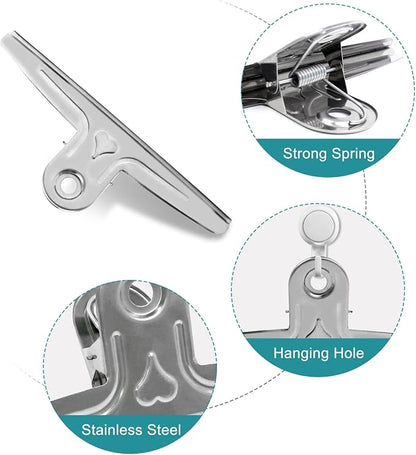 Coideal Extra Large Bulldog Paper Clips, 30cm Jumbo XXL Easel Clips Stainless - Image 7