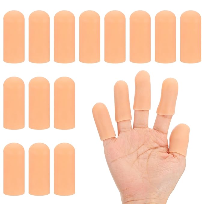 PATIKIL Gel Finger Cots 2"x0.79" by PATIKIL