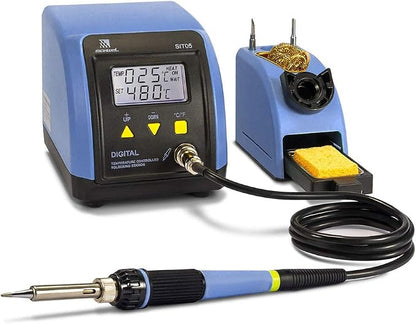 Soldering Iron Station Kit - 110V 60W Digital LED Soldering Station Temperature by MaxwelManufacturing