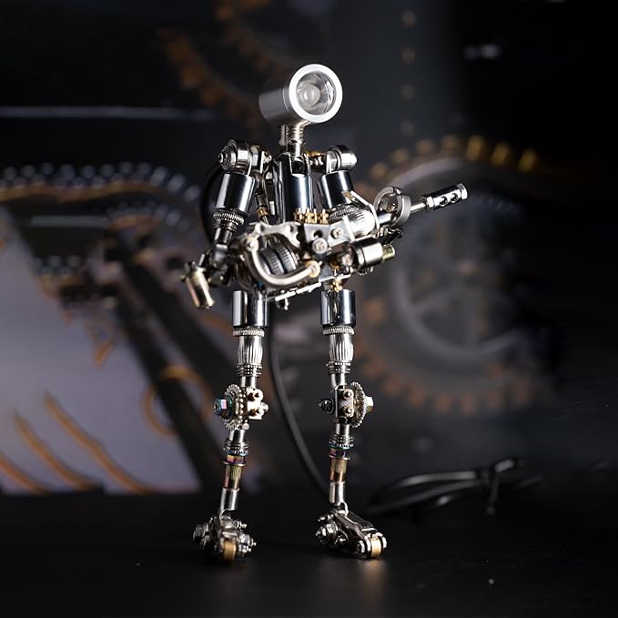 Mostarle Terminator M 3D Metal Puzzle, Arcynix DIY Mechanical Robot Model Kit - Image 2