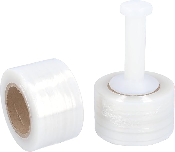 PSBM Mini Stretch Wrap with Handle, 24 Pack, 2 Inch x 600 Feet, 150 Gauge - Image 3